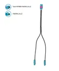 ATTB Adapterkabel antenne - 30cm Twin HFM FAKRA (m) - 2 x FAKRA (m)