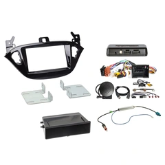 1-DIN/2-DIN monteringssett - komplett Opel Adam/Corsa (2013-2017)