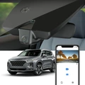 FITCAMX Integrert 4K Dashcam (foran+bak) Hyundai Santa Fe (2018-2020) "S2000"