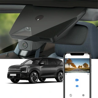 FITCAMX Integrert 4K Dashcam (foran+bak) Kia EV5 (2026 -->)