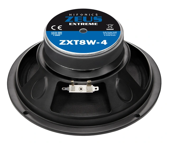 HiFonics ZXT8W-4 – 8" midbass | Bilradiospesialisten AS