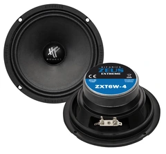 HiFonics ZEUS EXTREME 6,5" SPL mellomt. 6,5", 100W RMS, 200W Maks, pris per par