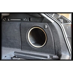 Basser 10" Fit-Box basskasse - Audi A4 Touring (2016-2024) Passasjerside