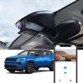 FITCAMX Integrert 4K Dashcam (foran+bak) Jeep Compass (2018-2025)