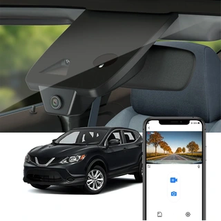 FITCAMX Integrert 4K Dashcam (foran+bak) Qashqai/X-Trail (2014-2021) "5200"
