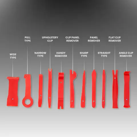 Paramat Panel Removal Tools Demonteringssett – 11 deler 