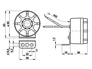 Bosch Ryggealarm 12/24V, 97dB 