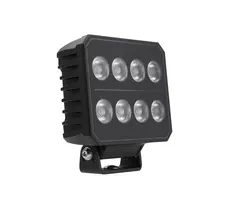BRT Power Black 8 LED 80° spredning. 10500 Lumen. 144W