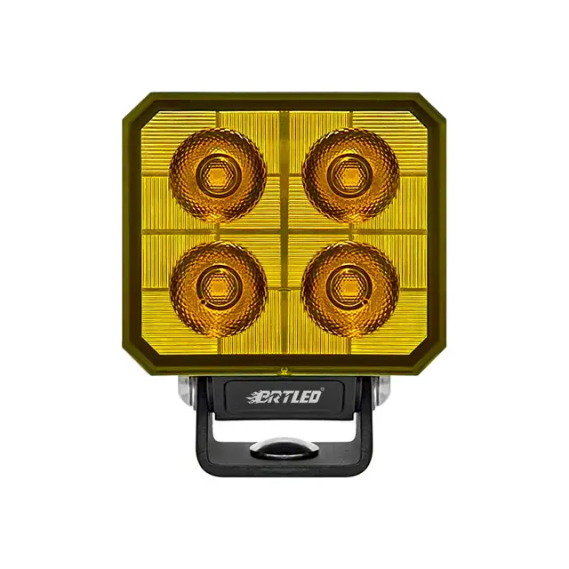 BRT Edgeless 40 LED Gult glass Gult lys. 3400 Lumen. 40W 