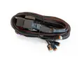 VP HD kabelsett til fire lamper DT 2-pin 12V, 3M kabel, 80Amp, 600W