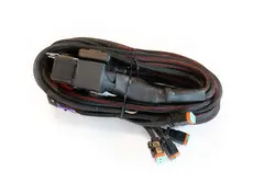 VP HD kabelsett til fire lamper DT 2-pin 12V, 3M kabel, 80Amp, 600W