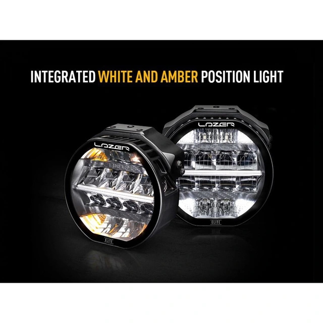 Lazer Sentinel 7 ELITE Invertert brakett 10248 Lumen, 116W, pos.lys, pris per stk 