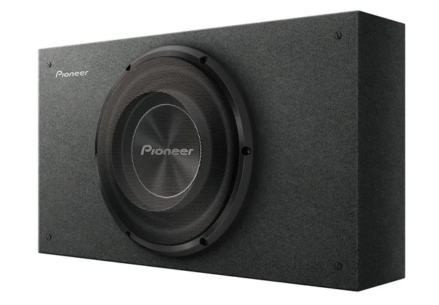 Pioneer TS-A2500LB basskasse 10" i kasse, 300W RMS, 1200W Maks, 2 Ohm 