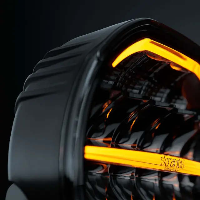 Strands Nuuk D-Line 9" fjernlys 13400 Lumen, 171W, posisjonslys 