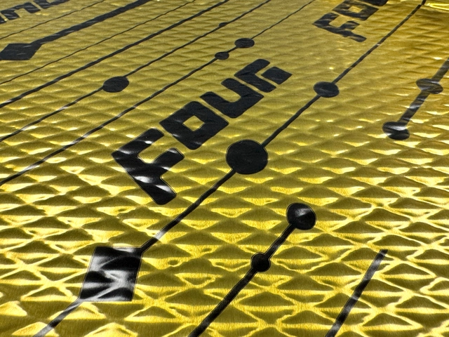 FOUR SOLO-BaseMat dempematter 1,48m², 4,5 mm, 8stk (500 x 370) 