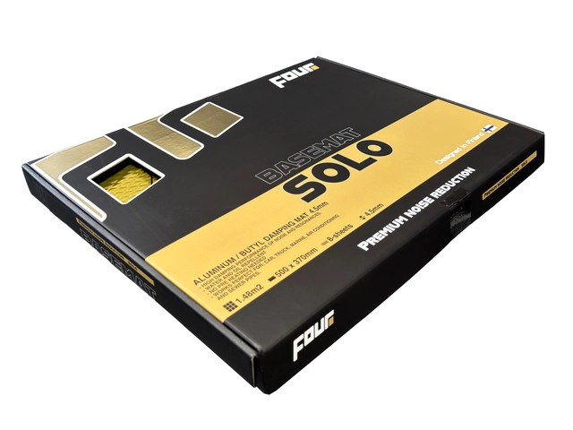 FOUR SOLO-BaseMat dempematter 1,48m², 4,5 mm, 8stk (500 x 370) 
