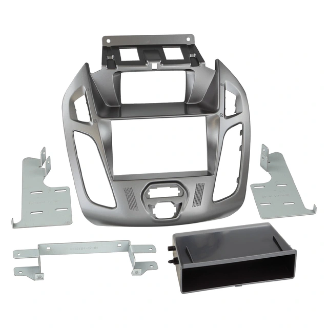 ACV 1-DIN monteringsramme- Sølv Ford Transit Connect (2014-2018) 