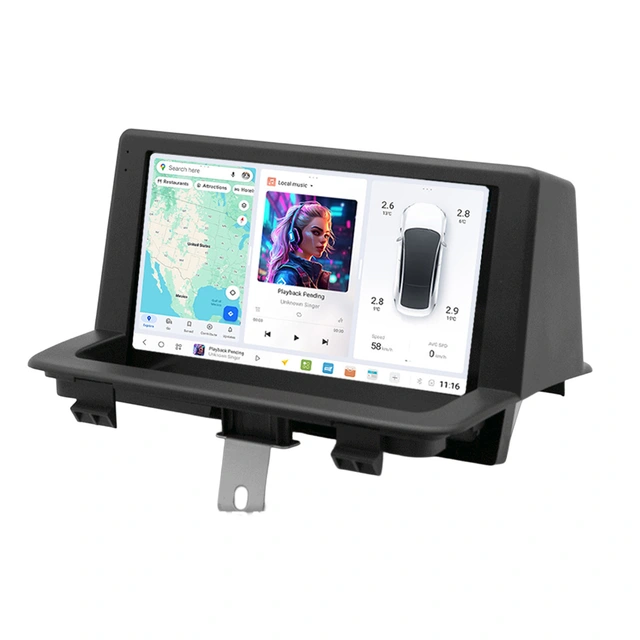 DUDU multimediaspiller med 9,5" skjerm Audi Q3 (2012-2018) m/RMC 