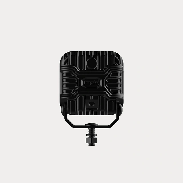 OZZ SQR 3" LED arbeidslys, Sort 3", 3500 Lumen, 50W, varsellys/ryggelys 