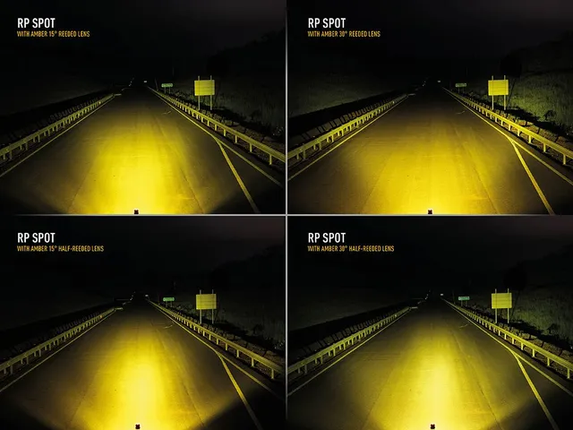 Lazer RP Spot fjernlys 8940 lumen, 80W, 1 Lux ved 392 meter 