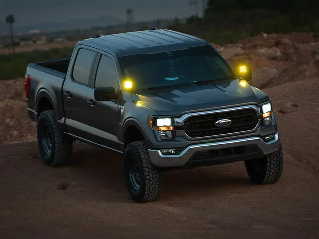 Lazer RP Spot Yellow fjernlys 5760 lumen, 80W, 1 Lux ved 500 meter 