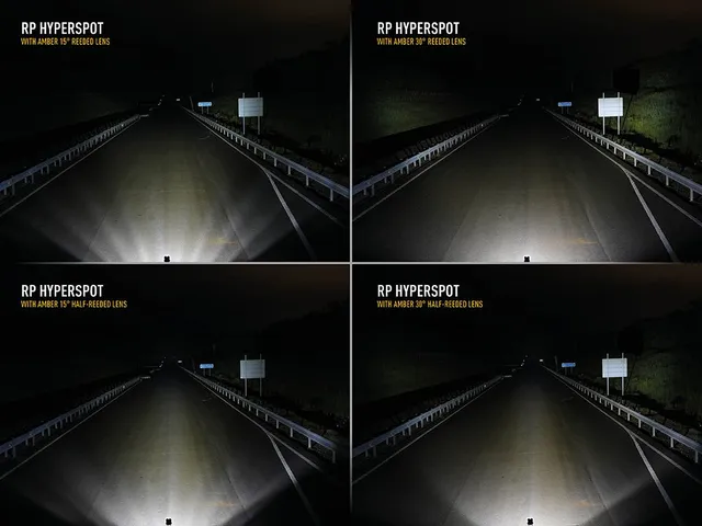 Lazer RP Hyperspot fjernlys 4520 lumen, 41W, 1 Lux ved 524 meter 