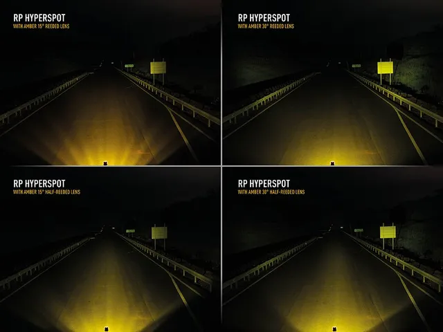 Lazer RP Hyperspot fjernlys 4520 lumen, 41W, 1 Lux ved 524 meter 