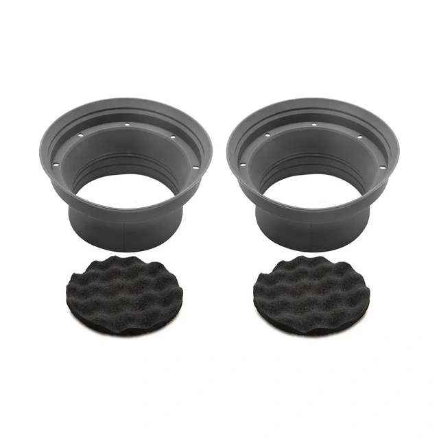 Recoil Akustisk høyttalerbaffel - 5,25" Justerbar, forbedrer mellomtone. 2 stk 