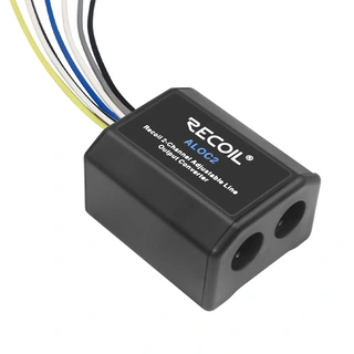 Recoil høy-lav nivå adapter Justerbar, 2-kanals