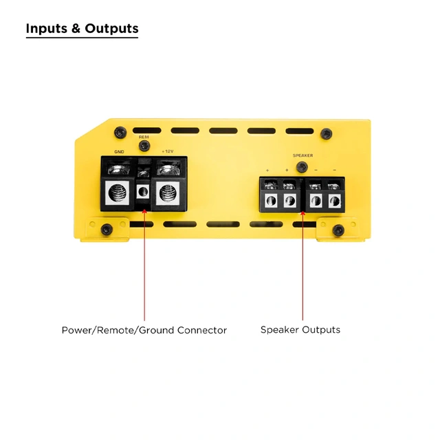 Recoil Audio RL680.1 monoforsterker 680W RMS, 1 Ohm, Klasse-D 