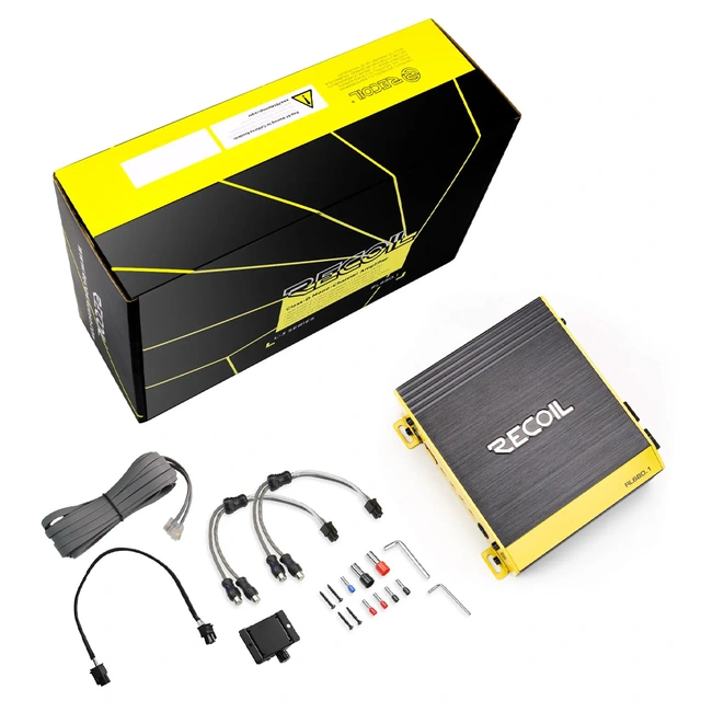 Recoil Audio RL680.1 monoforsterker 680W RMS, 1 Ohm, Klasse-D 