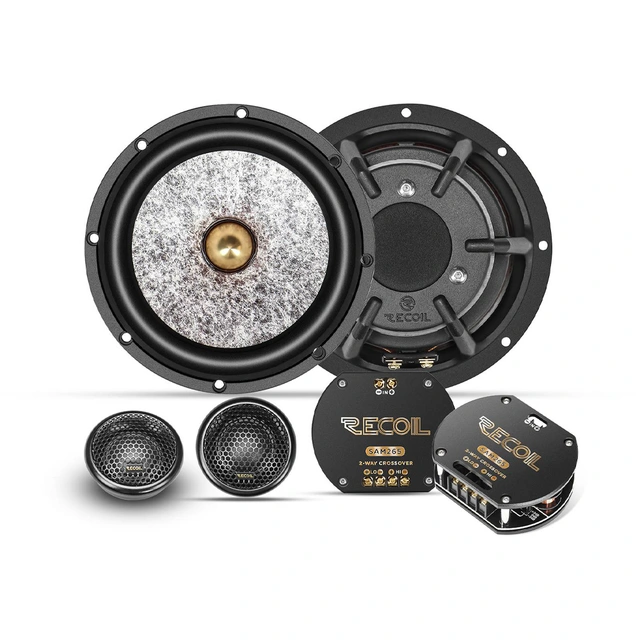 Recoil SAM265 komponentsett 6,5", 65W RMS, 130W Maks, Level 1 Serie 