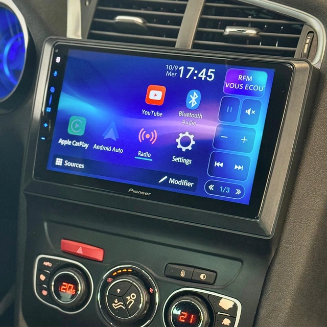 Pioneer Perfect Fit spiller Citroen C4 (2011-2014) u/Navi u/JBL 