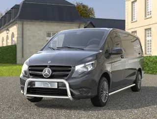 Antec EU Frontbøyle 60/42mm bred Krom Mercedes Vito / e-Vito W447 2014-2023
