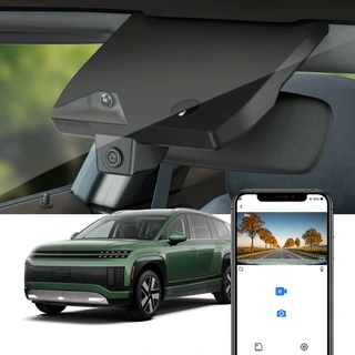FITCAMX Integrert 4K Dashcam (foran+bak) Hyundai Ioniq 9 (2025 ->)