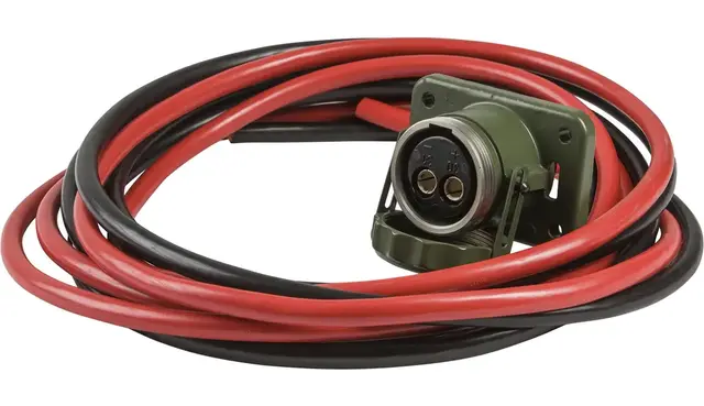 Natokontakt med kabel 4 meter, 50mm², 300 Amp ved 24 Volt 