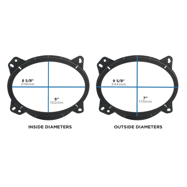 Metra Høyttaleradaptere (6x9") Toyota/Lexus (2002-->) 