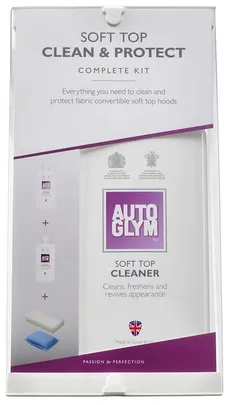 Autoglym Soft Top Clean &amp; Protect Kit Komplett kit for cabriolet
