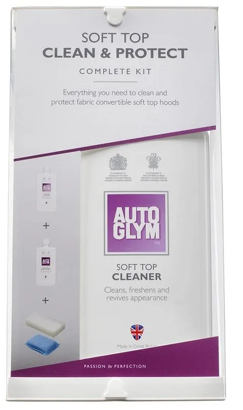 Autoglym Soft Top Clean & Protect Kit Komplett kit for cabriolet 