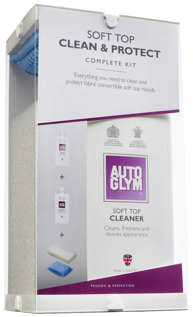 Autoglym Soft Top Clean & Protect Kit Komplett kit for cabriolet 