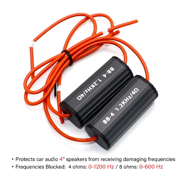 Recoil Høypassfilter/Bass Blocker For 4" høyttalere 