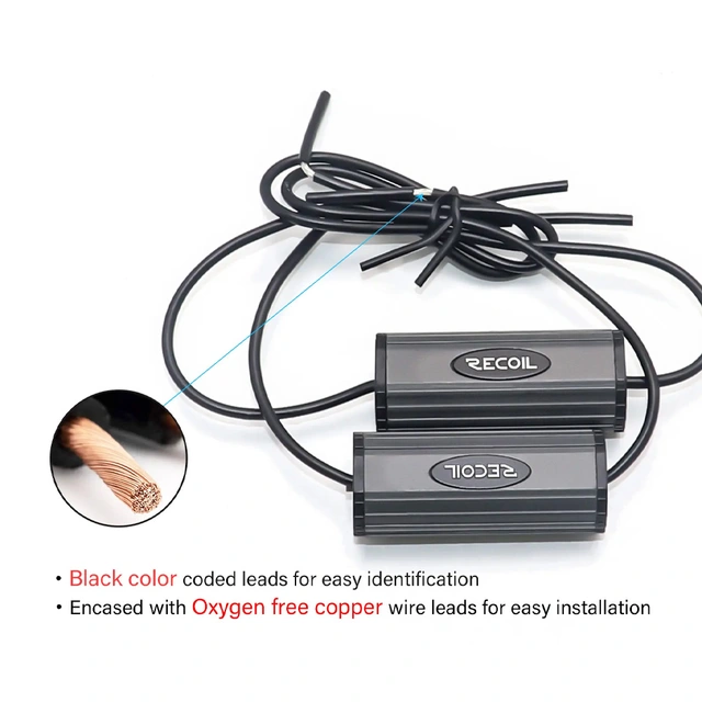 Recoil Høypassfilter/Bass Blocker For diskanthøyttalere 