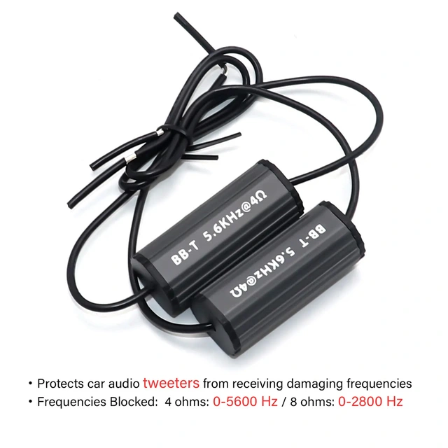 Recoil Høypassfilter/Bass Blocker For diskanthøyttalere 