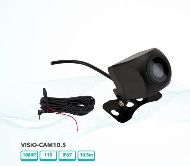 VISiO-CAM10.5 ryggekamera (AHD 1080p) AHD, 10,5 meter kabel, 115° synsvinkel 