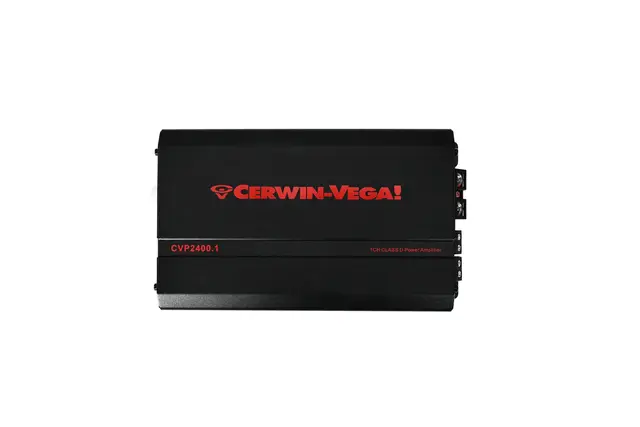 Cerwin Vega CVP2400.1 monoforsterker CVP-serien, 900W RMS i 1 Ohm 