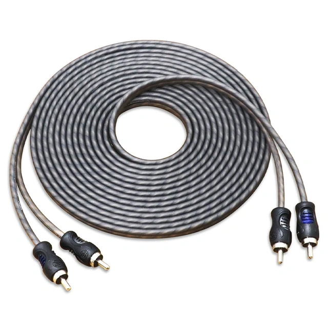 Recoil Echo RCA-kabel 5,1 Meter, OFC, 2-kanals 