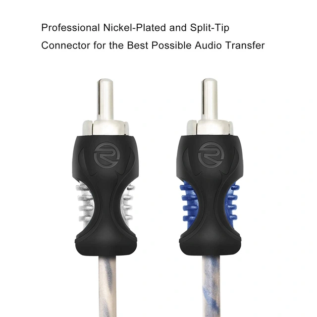 Recoil Echo RCA-kabel 5,1 Meter, OFC, 2-kanals 