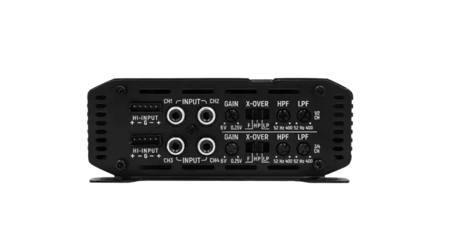 Cerwin Vega CVP1400.4 4-kanalsforsterker CVP-serien, 4x140W RMS i 2 Ohm 