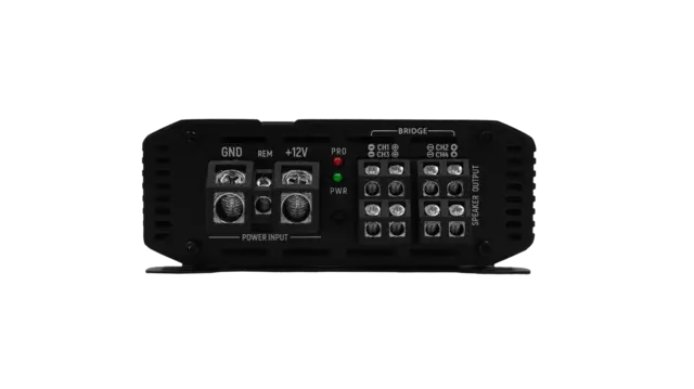 Cerwin Vega CVP1400.4 4-kanalsforsterker CVP-serien, 4x140W RMS i 2 Ohm 