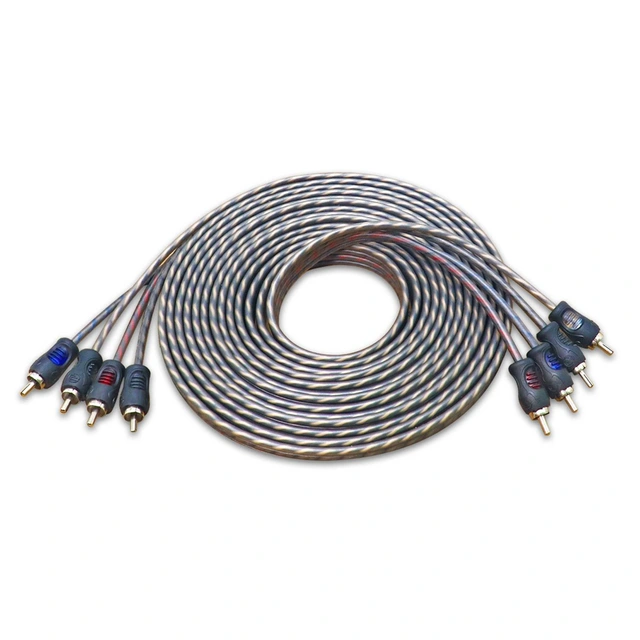 Recoil Echo RCA-kabel 5,1 Meter, OFC, 4-kanals 